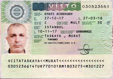 italya turistik vize belgeleri